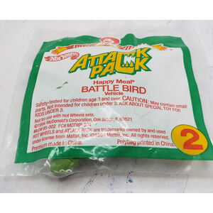 Hot Wheels Attack Pack #2 Battle Bird 1994 Vintage McDonalds Happy Meal Toy